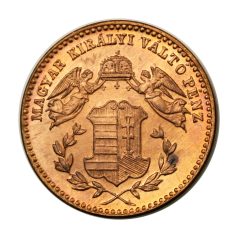   Ferenc József 1 Krajcár 1868 K-B rozettás ARTEX utánveret