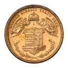 Ferenc József 4 Krajcár 1868 K-B réz utánveret ARTEX