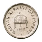 10 Fillér 1918 K-B rozettás ARTEX utánveret