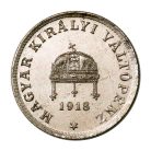 20 Fillér 1918 K-B rozettás ARTEX utánveret