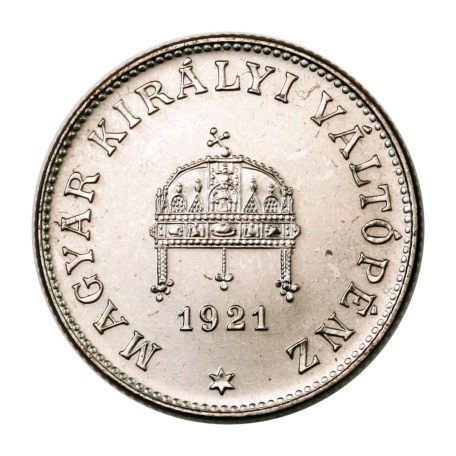 20 Fillér 1921 K-B rozettás ARTEX utánveret