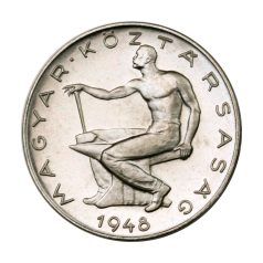 50 Fillér 1948 rozettás ARTEX utánveret UNC