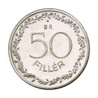 50 Fillér 1948 rozettás ARTEX utánveret UNC