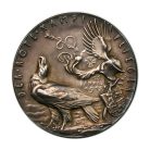 Karl Goetz Manfred von Richthofen "A vörös báró" emlékérem 1918 után