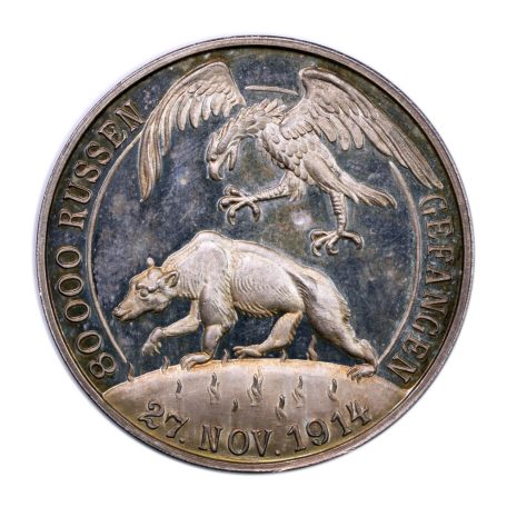 Karl Goetz Hindenburg emlékérem 1914