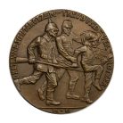 I. VH Karl Goetz emlékérem 1915 Olaszország árulásáról és a Hármas Szövetségből való kilépéséről. 
