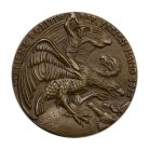 I. VH Karl Goetz emlékérem 1915 Olaszország árulásáról és a Hármas Szövetségből való kilépéséről. 