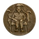 I. VH Karl Goetz emlékérem 1918 II. Vilmos császár nevének München város aranykönyvébe való bejegyzéséről 1891-ben