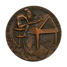 I. VH Karl Goetz emlékérem 1921 Deutschen Volkslieder Buches / a német népdaloskönyv cenzúrájáról