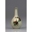 Kis váza aranyozott virág dekorral Mandzsúria Japán megszállás 1940 körül