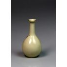 Kis váza aranyozott virág dekorral Mandzsúria Japán megszállás 1940 körül