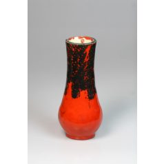 Fekete-piros kerámia váza