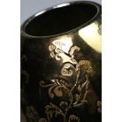 Nagy méretű váza dekoratív nyomott virág díszítéssel