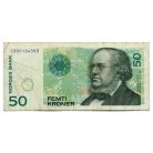 Norvégia 50 Korona Bankjegy 2008 P46c
