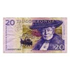 Svédország 20 Korona Bankjegy 2002 P63a