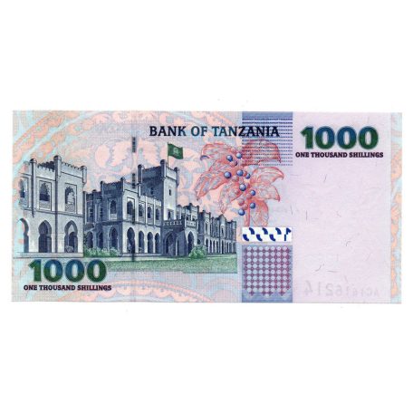 Tanzánia 1000 Shilling Bankjegy 2003 P36a UNC