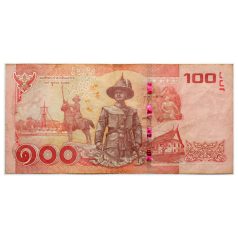 Thaiföld 100 Baht Bankjegy 2015 P120a