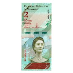 Venezuela 2 Bolivár Bankjegy 2018 P101a UNC