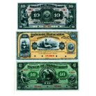 Venezuela 10 - 500 Bolivár Bankjegy sor 1890-1935 PS206-229 összesen 9db MÁSOLAT