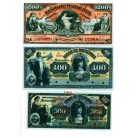 Venezuela 10 - 500 Bolivár Bankjegy sor 1890-1935 PS206-229 összesen 9db MÁSOLAT