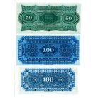 Venezuela 10 - 500 Bolivár Bankjegy sor 1890-1935 PS206-229 összesen 9db MÁSOLAT