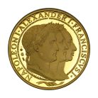 Austerlitzi csata 5 Dukát 1805 emlékérem 17,55g Au986