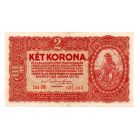 2 Korona Államjegy 1920 aa sorozat gVF