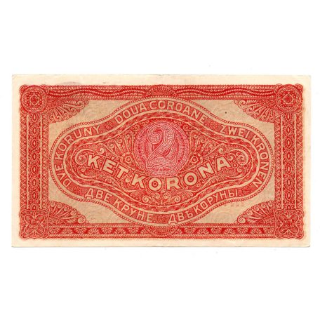 2 Korona Államjegy 1920 aa sorozat gVF