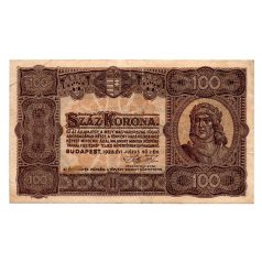 100 Korona Államjegy 1923 VF
