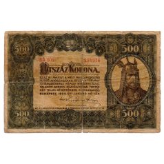 500 Korona Államjegy 1920 G