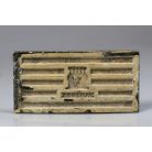 4 db Zsolnay csempe, épületdísz