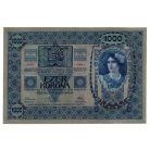 1000 Korona Bankjegy 1902 aUNC-UNC, hajtatlan