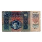 10 Korona Bankjegy 1915 VG