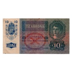 10 Korona Bankjegy 1915 VF