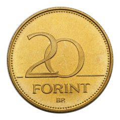 Magyar Köztársaság 20 Forint 1992 PP