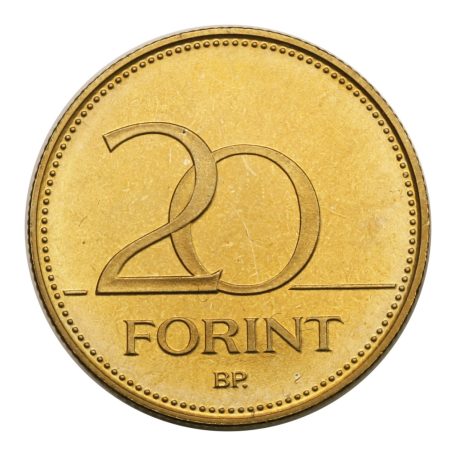 Magyar Köztársaság 20 Forint 1992 PP