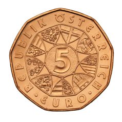 Ausztria 5 Euro 2020 Ló és csikó