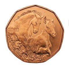 Ausztria 5 Euro 2020 Ló és csikó