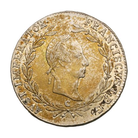 I. Ferenc 20 Krajcár 1830 C aEF-gEF