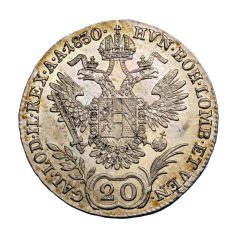 I. Ferenc 20 Krajcár 1830 C aEF-gEF