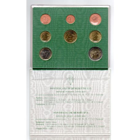 Vatikán EURO Forgalmi sor 2010