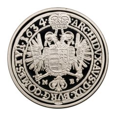   A legértékesebb magyar érmék sorozat II. Ferdinánd Tallérja 1634 N-B replika