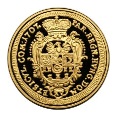   A legértékesebb magyar érmék II. Rákóczi Ferenc Dukát 1707 replika