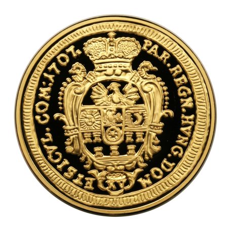 A legértékesebb magyar érmék II. Rákóczi Ferenc Dukát 1707 replika