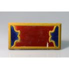 Zsolnay csempe, épületdísz 19. sz.