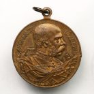 Ferenc József A veszprémi hadgyakorlat emlékére 1908 emlékérem