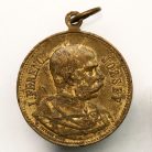 Ferenc József A felsőmagyarországi Sztropkó Felsővízköz melleti királyhadgyakorlat emlékére 1911 emlékérem