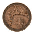 MÉE 9. Vándorgyűlés bronz emlékérem 1979 Szeged vastagveret 50 gramm