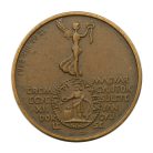 MÉE XII. Vádnorgyűlés bronz emlékérem 1982 Szombathely