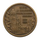 MÉE 15 éves a Csongrád Megyei szerzvezet bronz emlékérem 1984